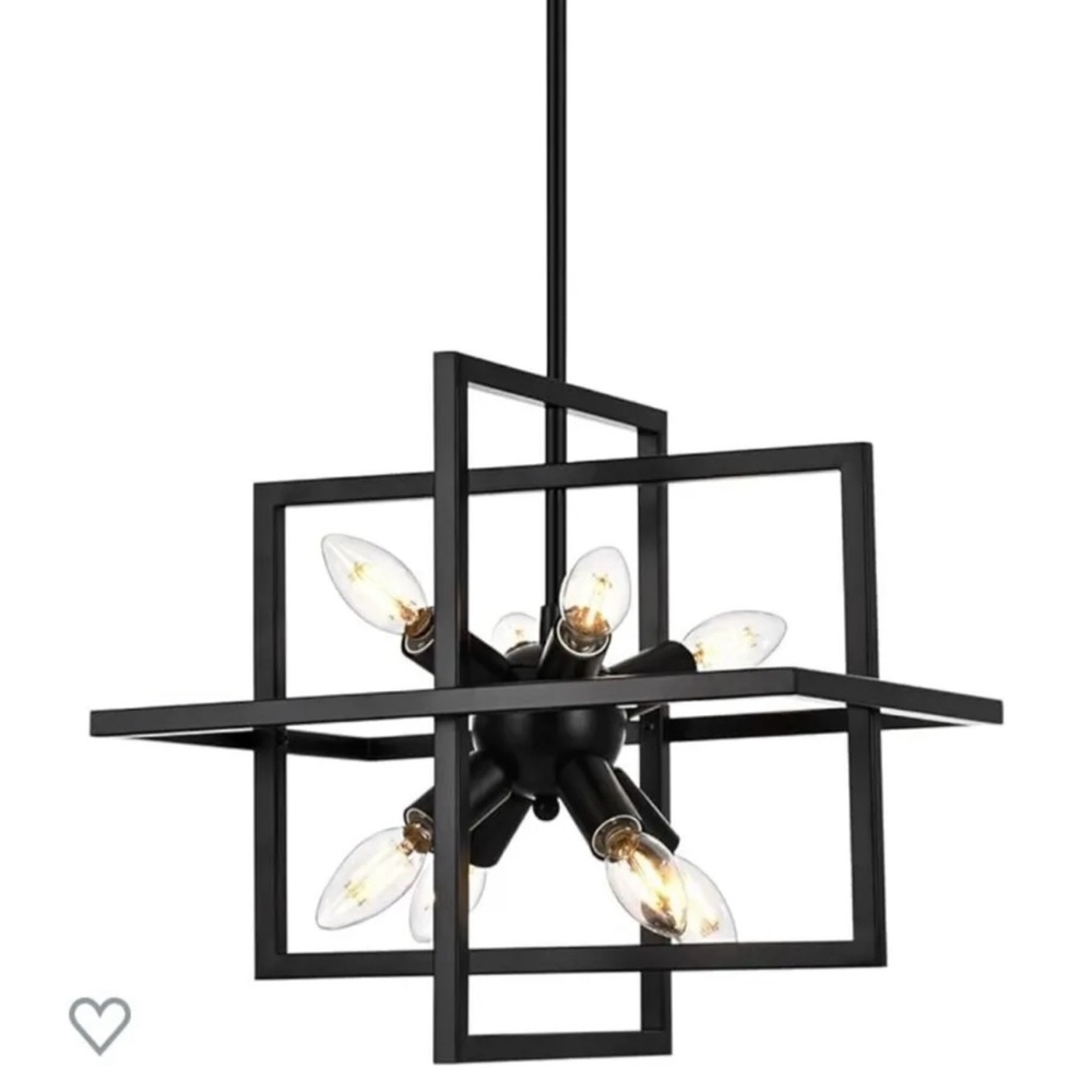 Goomavi Small Modern Lantern Chandelier